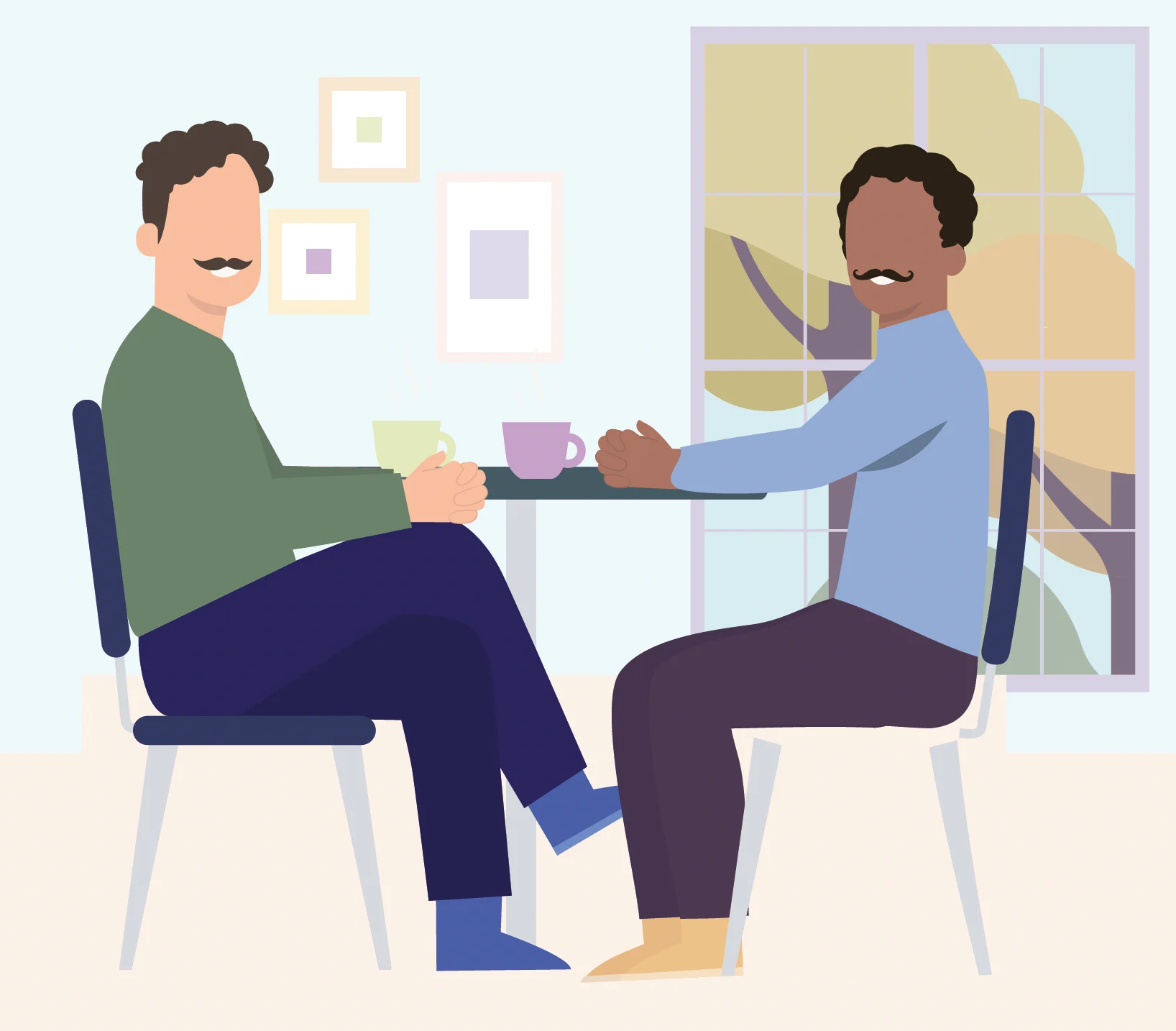 Men's Mental Health illustration